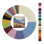 Colour wheel / palette