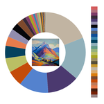 Colour wheel / palette