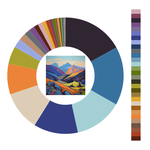 Colour wheel / palette