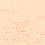 Sepia sketch with grid