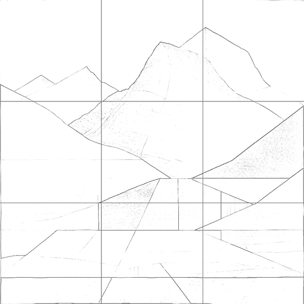 Sketch with grid