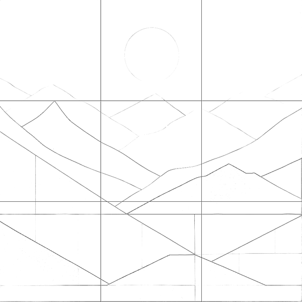 Sketch with grid