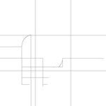 Line drawing with grid