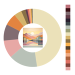 Colour wheel / palette