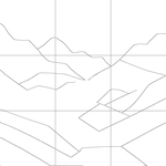 Line drawing with grid