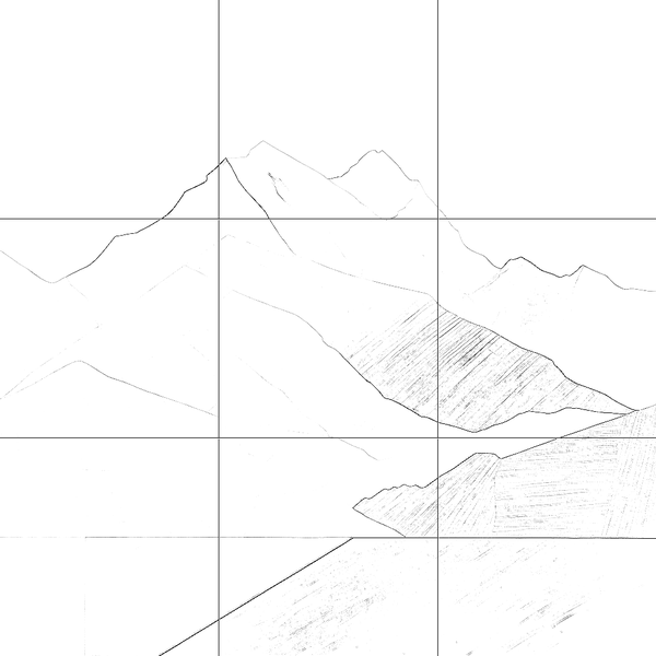 Sketch with grid