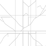 Line drawing with grid