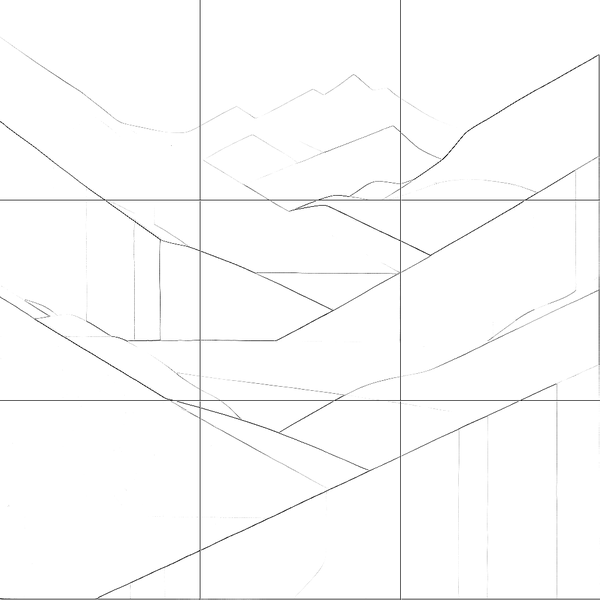 Sketch with grid