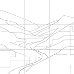 Line drawing with grid