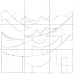 Sketch with grid