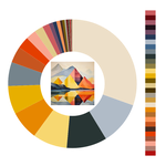 Colour wheel / palette