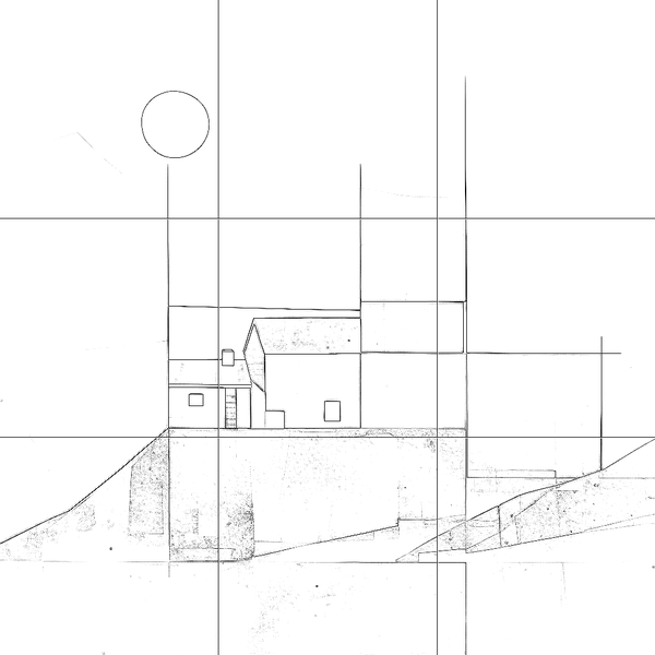 Sketch with grid