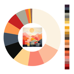 Colour wheel / palette