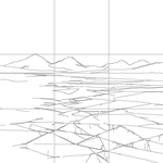 Line drawing with grid