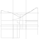 Line drawing with grid