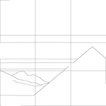 Line drawing with grid