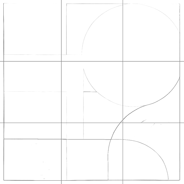 Sketch with grid