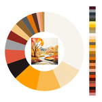 Colour wheel / palette