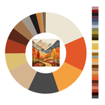 Colour wheel / palette