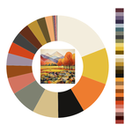 Colour wheel / palette