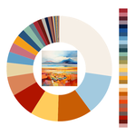 Colour wheel / palette