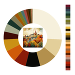 Colour wheel / palette