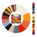 Colour wheel / palette