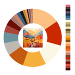 Colour wheel / palette