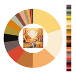 Colour wheel / palette