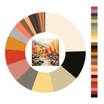 Colour wheel / palette