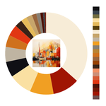 Colour wheel / palette