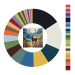 Colour wheel / palette