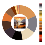 Colour wheel / palette