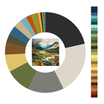 Colour wheel / palette