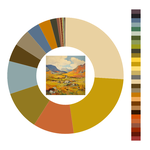 Colour wheel / palette