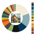 Colour wheel / palette