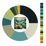 Colour wheel / palette