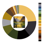 Colour wheel / palette