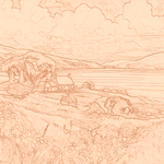 Sepia sketch