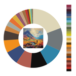 Colour wheel / palette