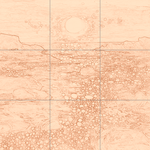 Sepia sketch with grid