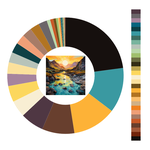 Colour wheel / palette