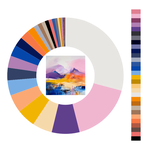 Colour wheel / palette