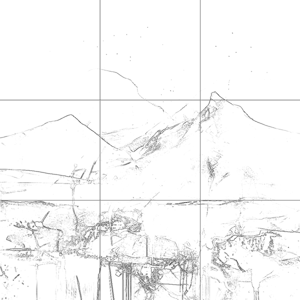 Sketch with grid