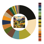 Colour wheel / palette