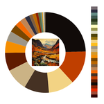 Colour wheel / palette