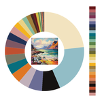 Colour wheel / palette