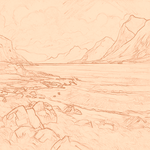 Sepia sketch