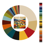 Colour wheel / palette