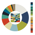 Colour wheel / palette